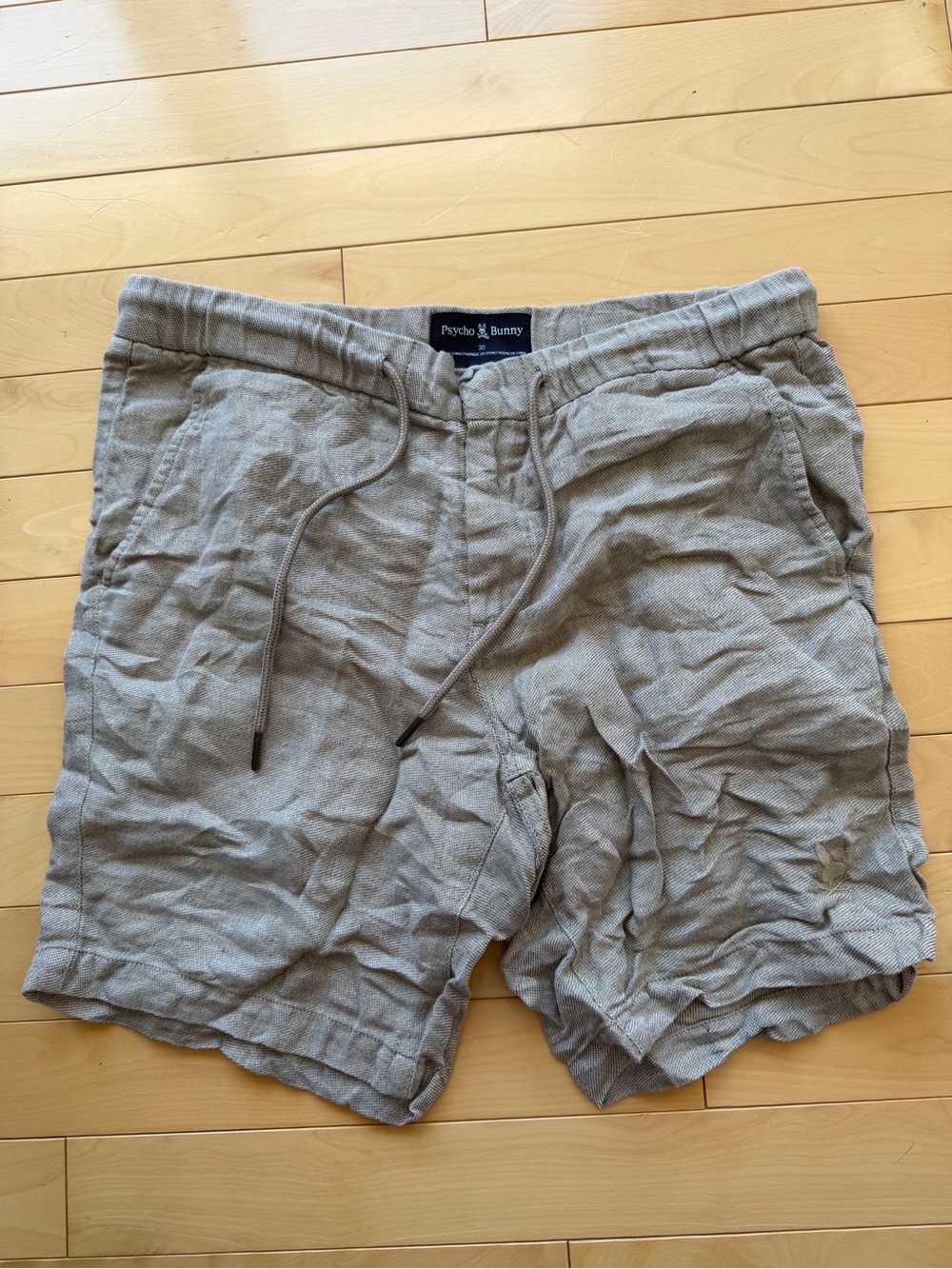 Psycho Bunny linen shorts men’s size 30